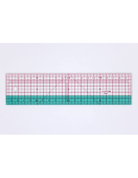 Flexibele Japanse liniaal 20 cm Clover