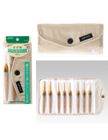 Clover Soft Touch haaknaalden set