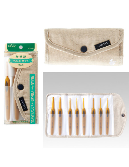 Clover Soft Touch haaknaalden set