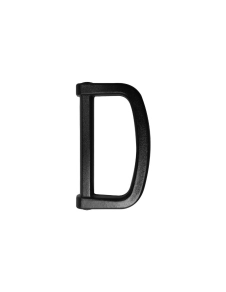 Kunststof D-ring 20 mm - Zwart