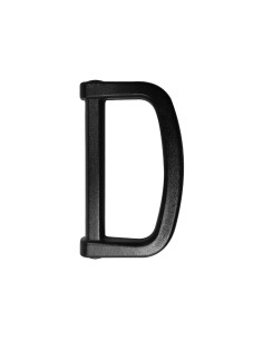 Kunststof D-ring 25 mm - Zwart