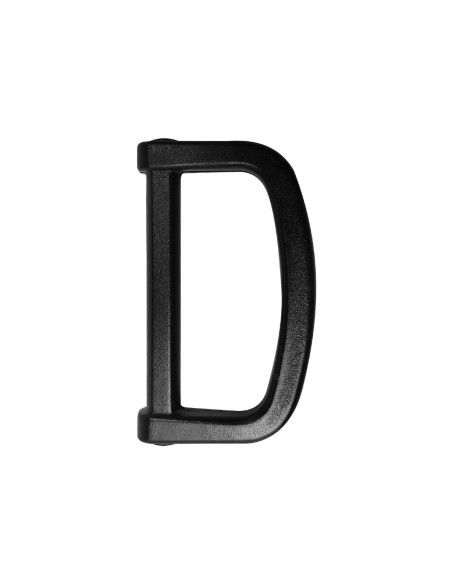 Kunststof D-ring 25 mm - Zwart