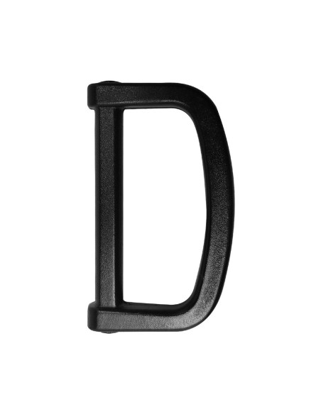 Kunststof D-ring 30 mm - Zwart