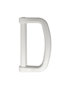 Plastic D-ring 30 mm - Wit
