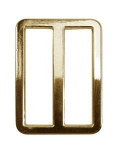 Premium metalen gesp - Geelgoud 32 mm