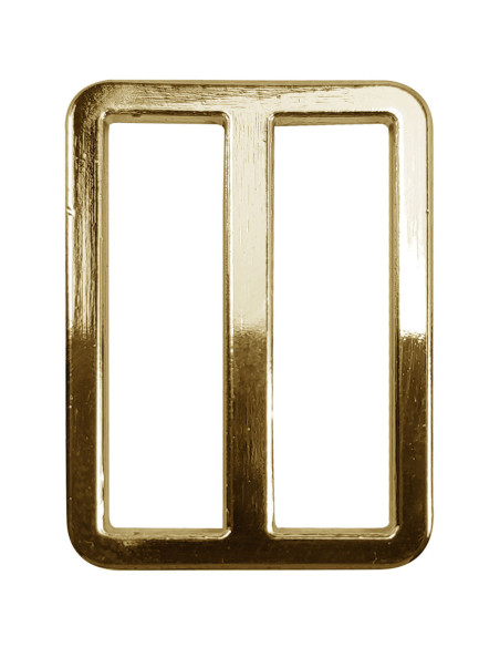 Premium metalen gesp - Geelgoud 32 mm