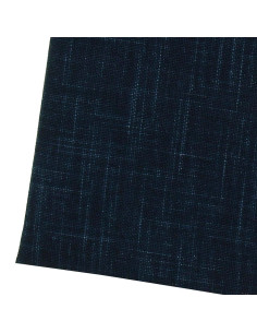 Sashiko-stofcoupon 50 cm x 55 cm - Marineblauw