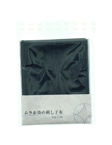 Sashiko-stofcoupon 50 cm x 55 cm - Marineblauw