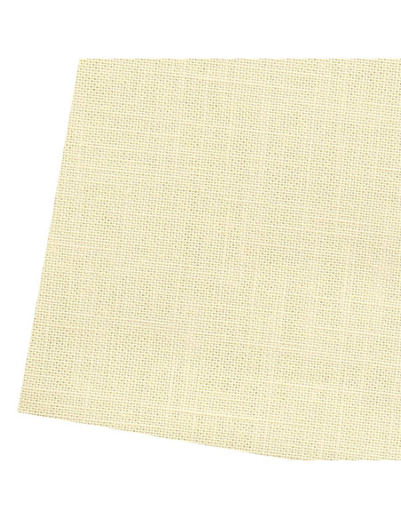 Sashiko-stofcoupon 50 cm x 55 cm - Ecru
