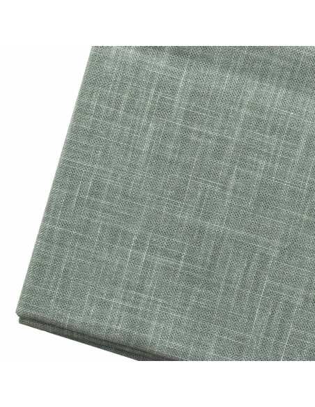 Sashiko-stofcoupon 50 cm x 55 cm - Grijs