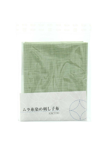 Sashiko-stofcoupon 50 cm x 55 cm - Amandel