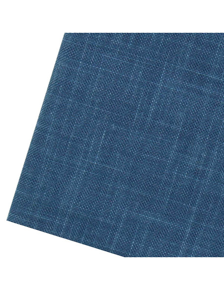 Sashiko-stofcoupon 50 cm x 55 cm - Koningsblauw