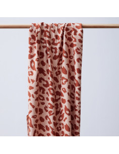 Viscose keperstof - Urban Leo Rose