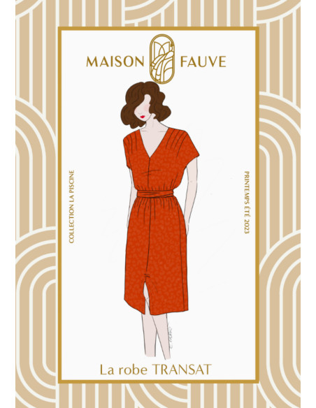 Jurkpatroon Transat - Maison Fauve