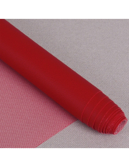 Karla-achtige coupon 140 cm x 50 cm - Rood