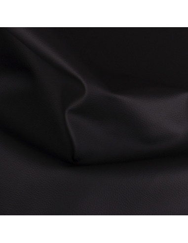 Karla-achtige coupon 140 cm x 50 cm - Zwart