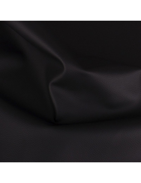 Karla-achtige coupon 140 cm x 50 cm - Zwart