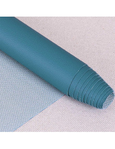 Karla-achtige coupon 140 cm x 50 cm - Blauwgroen