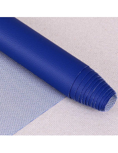 Karla-achtige coupon 140 cm x 50 cm - Koningsblauw