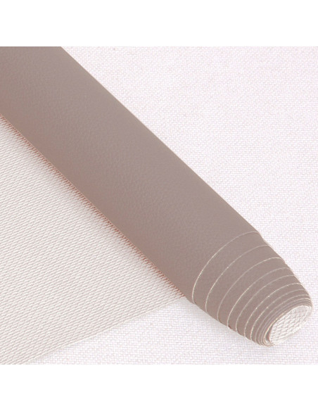 Karla-achtige coupon 140 cm x 50 cm - Steen