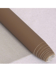 Karla-achtige coupon 140 cm x 50 cm - Taupe