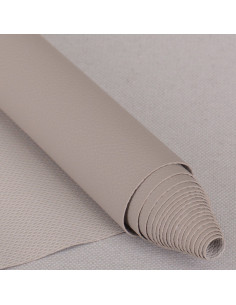 Karla-achtige coupon 140 cm x 50 cm - Lichtgrijs