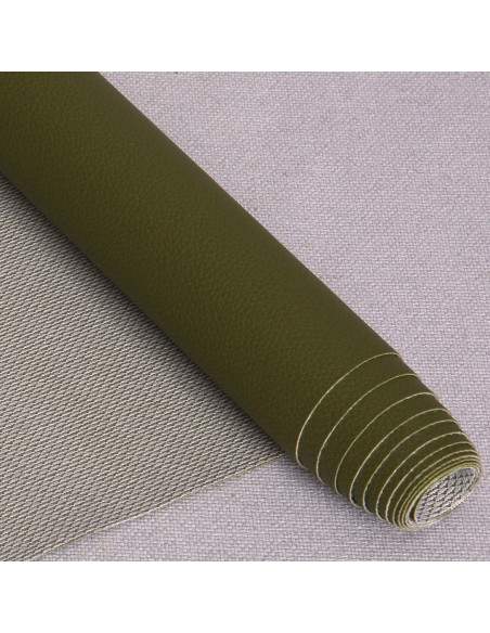 Karla-achtige coupon 140 cm x 50 cm - Kaki