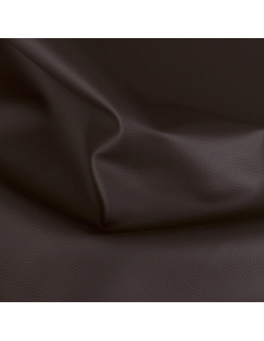 Karla-achtige coupon 140 cm x 50 cm - Chocolade