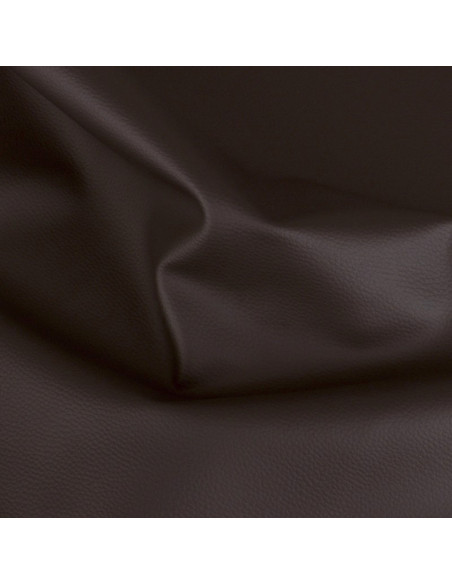 Karla-achtige coupon 140 cm x 50 cm - Chocolade
