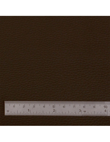 Karla-achtige coupon 140 cm x 50 cm - Chocolade