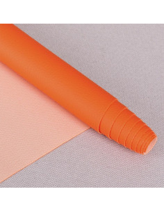 Karla-achtige coupon 140 cm x 50 cm - Oranje