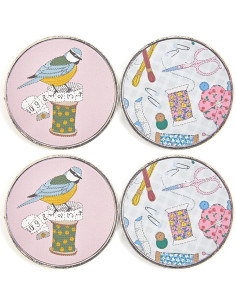 Set van 4 gewichten voor naaien - Vogels 2