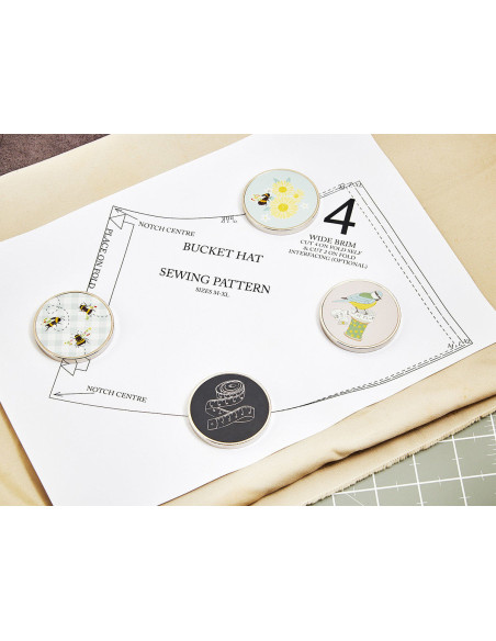 Set van 4 gewichten voor naaien - Zwart