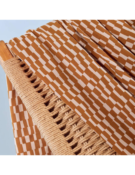 Viscose stof Domino Ochre - Atelier Brunette