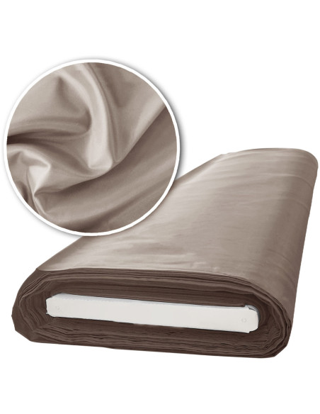 Stretch voering Elastoson - Taupe