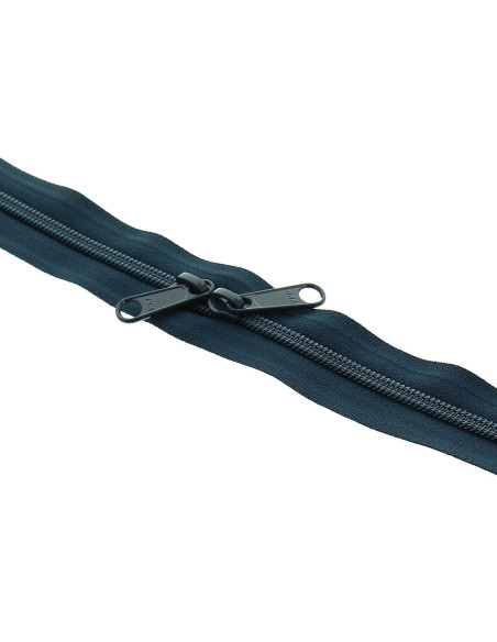 Nylon ritssluiting voor tassen 60 cm - Marineblauw