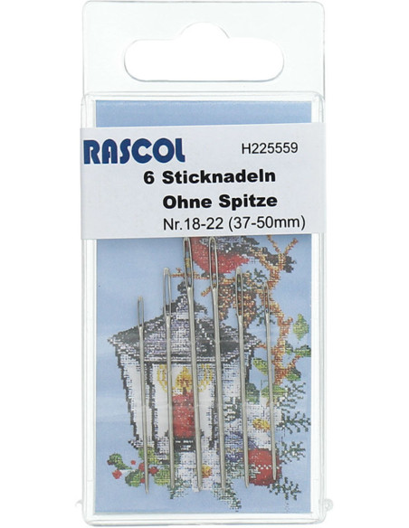 Rascol borduurnaalden - Assortiment 18/22