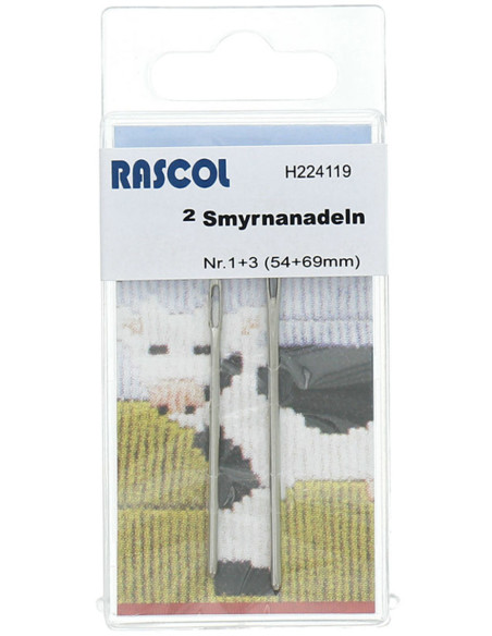 Naalden voor wol en Smyrna tapijt Rascol