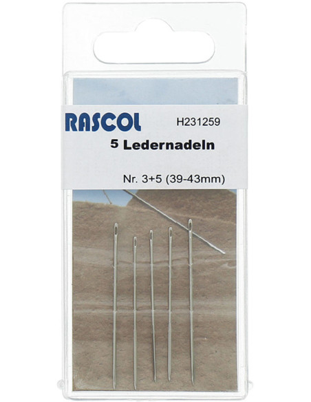 Naalden voor leer Rascol
