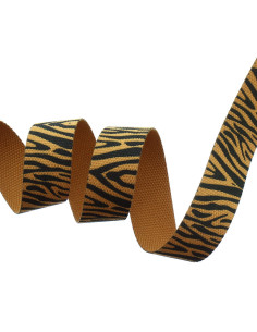 Polyester riem - Tijger