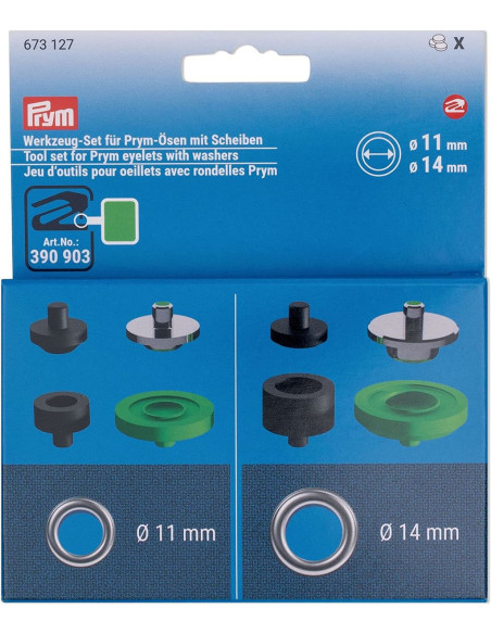 Gereedschapset voor oogjes 11 en 14 mm VARIO Creative Tool