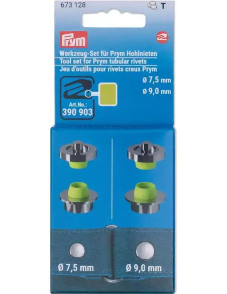 Gereedschapset voor holle klinknagels 7,5 en 9 mm VARIO Creative Tool