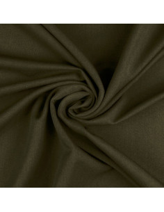 Soepel gabardine stof - Kaki