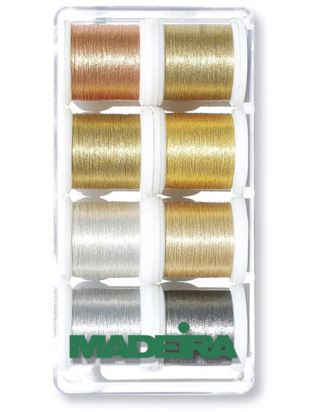 Mini doos met borduurgarens Heavy Metal 30 Madeira