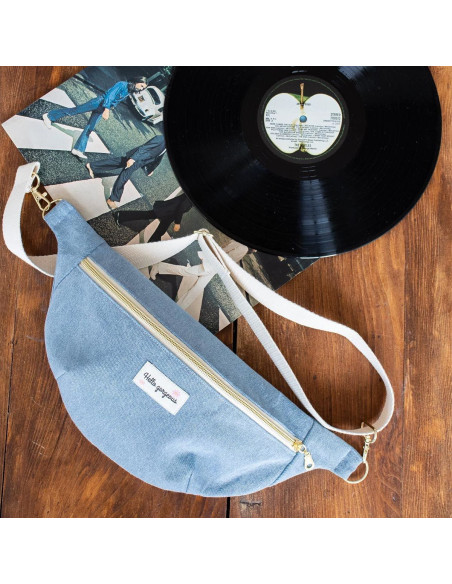 Set van 5 labels om op te naaien - Hello gorgeous