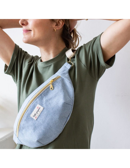 Set van 5 labels om op te naaien - Hello gorgeous