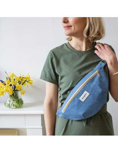 Set van 6 labels om op te naaien - Assortiment Good Vibes