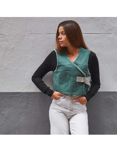 Rabat mouwloos vest patroon - Ikatee