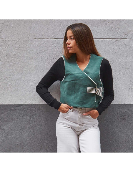 Rabat mouwloos vest patroon - Ikatee