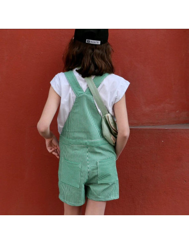 Patroon van tuinbroek Lyon kids - Ikatee